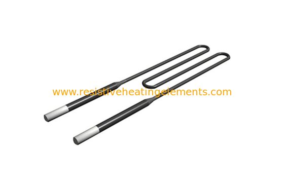 W hình dạng MoSi2 Điện tử sưởi 500mm 600mm 700mm Molybdenum Điện tử sưởi