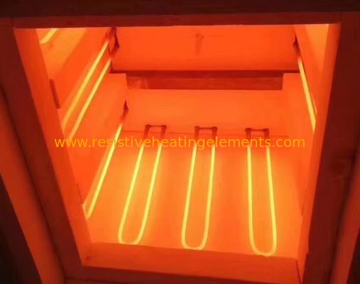 U loại Moly Disilicide 220V 1800 độ Molybdenum Disilicide máy sưởi