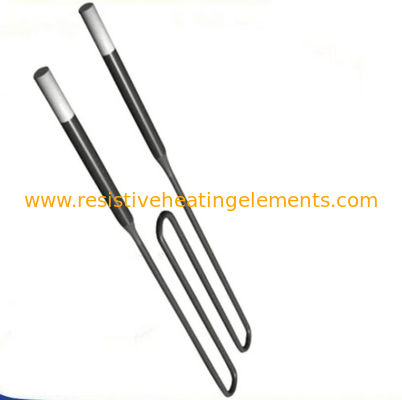 1800 độ Silicon Molybdenum Rod 100-1000mm Molybdenum Disilicide Các yếu tố sưởi ấm