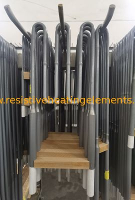 W hình MoSi2 Điện tử sưởi 1800c Moly Disilicide Điện tử sưởi