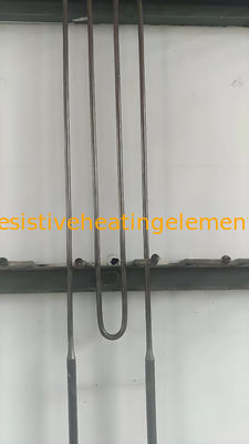 Điện tử MoSi2 nhiệt độ cao 100mm-1000mm Moly Disilicide Heating Element